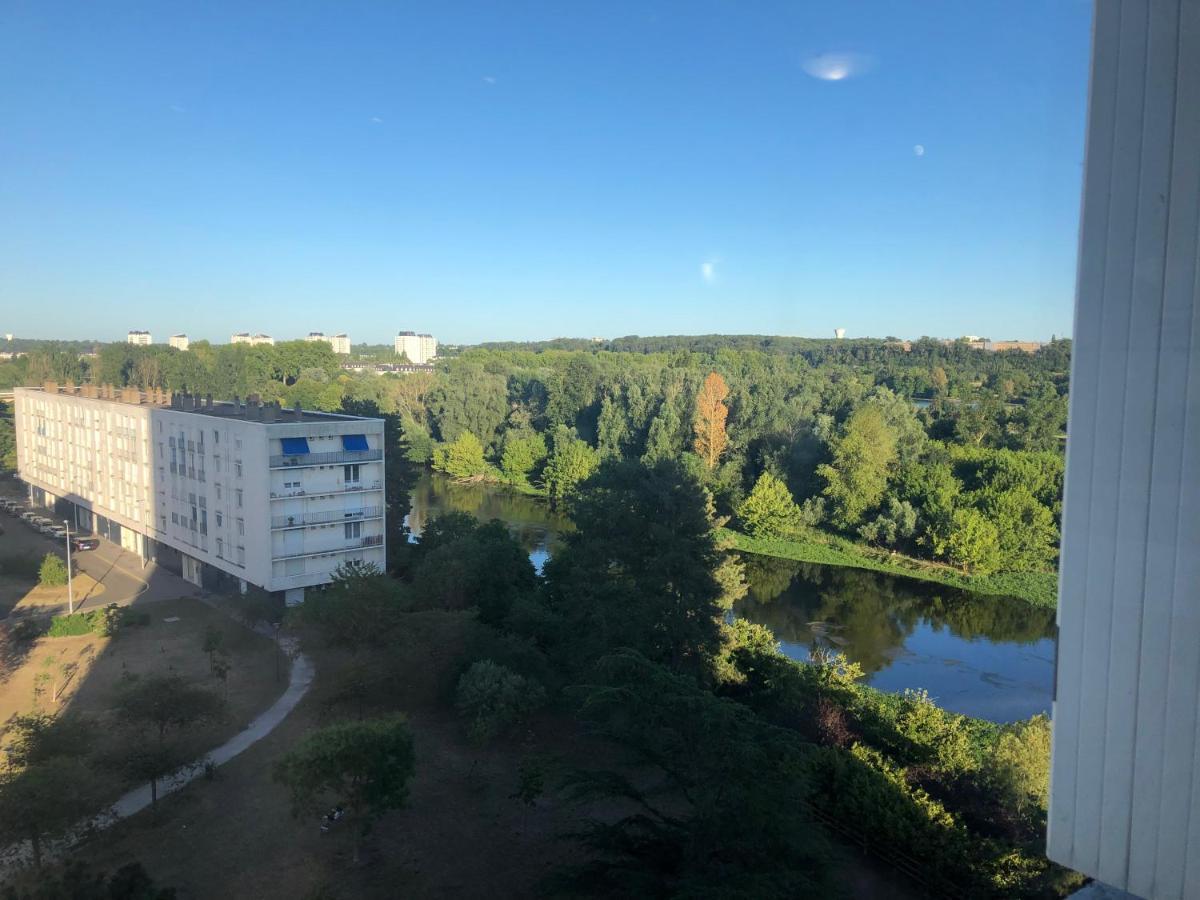 T2 Lumineux Vue Sur Cher, 8Mn Gare & Centre Tours Luaran gambar